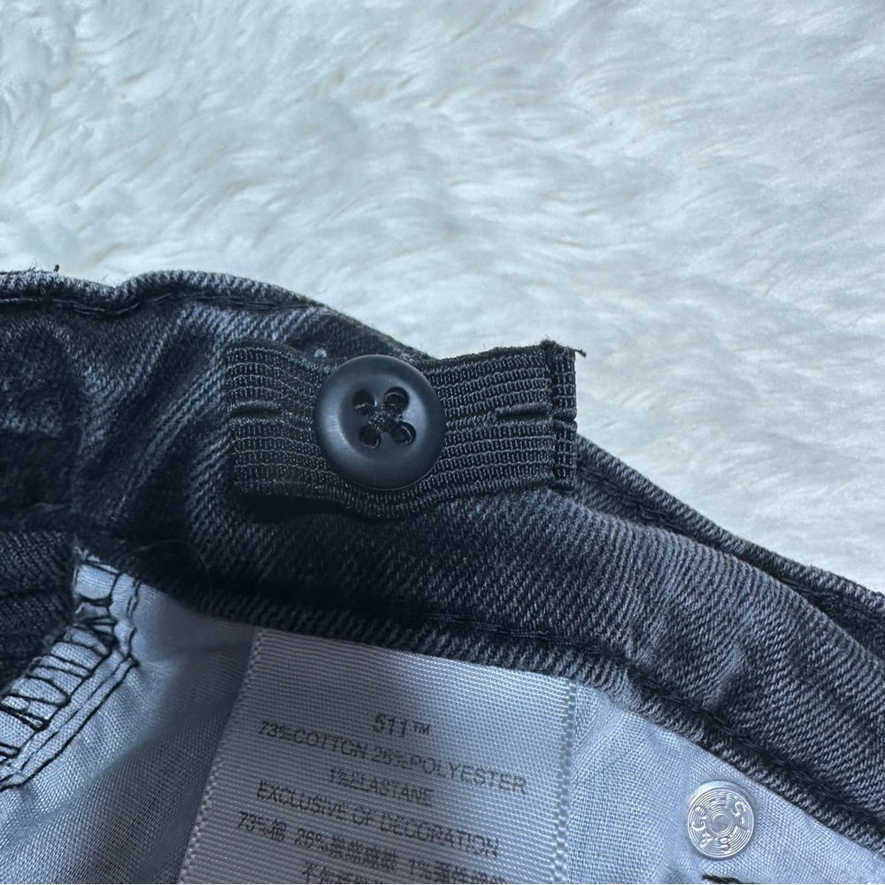 Levi’s Jeans Black Size 7 - Picture 9 of 16
